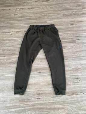 Nike Olive Green Men's Jogger Sweatpants